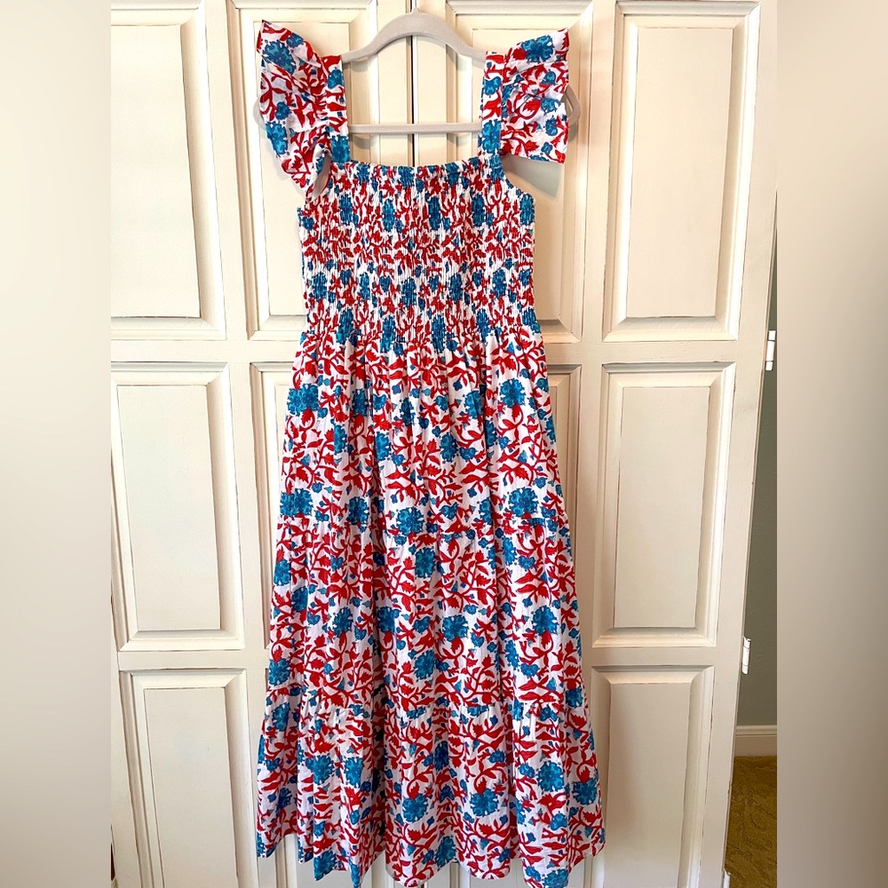 Victoria Dunn Smocked Dress